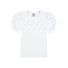 01 blusa mangas bufantes perolas menina alenice