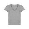 22 blusa cotton light decote v adulto feminino rezzato