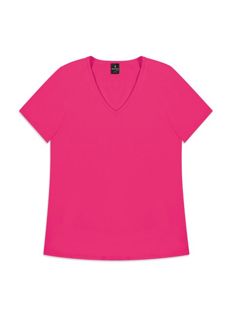 08 baby look decote v plus size adulto feminino rezzato