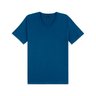 25 camiseta com gola v adulto masculino rezzato